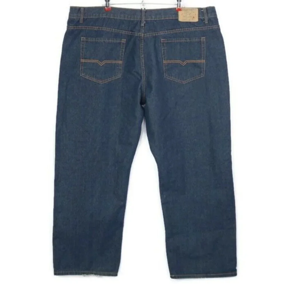 Vintage Genes 1891 Slim Straight Jeans Dark‎ 48 X 32 Actual 45 X 30
